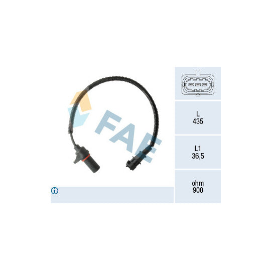 Fae Sensor, crankshaft pulse to suit Hyundai, Kia