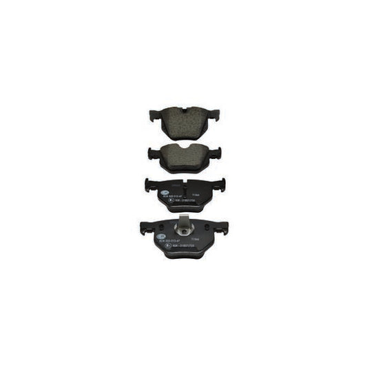 Hella Brake Pad Set, disc brake to suit BMW