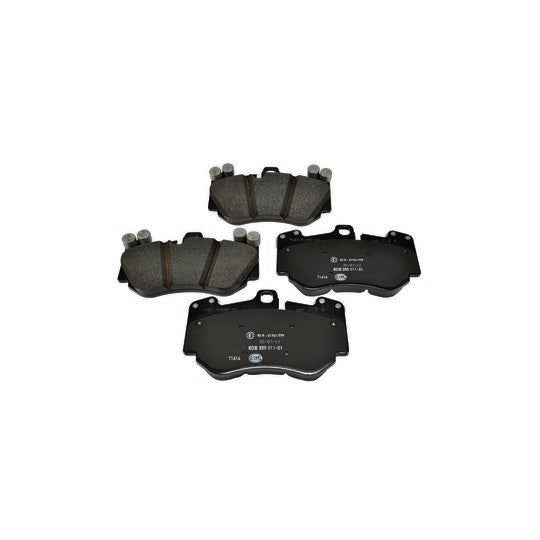 Hella Brake Pad Set, disc brake to suit Audi, VW, Porsche