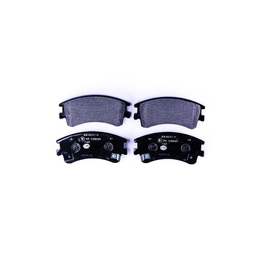 Hella Brake Pad Set, disc brake to suit Mazda