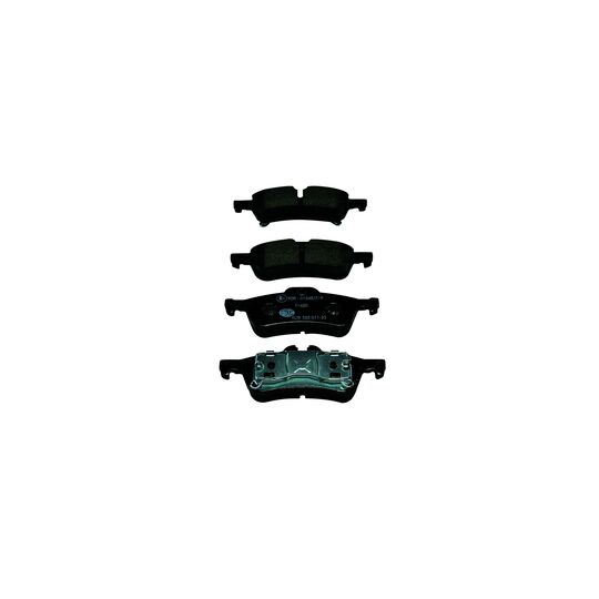 Hella Brake Pad Set, disc brake to suit BMW, Mini