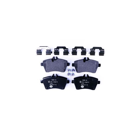 Hella Brake Pad Set, disc brake to suit Mercedes-Benz