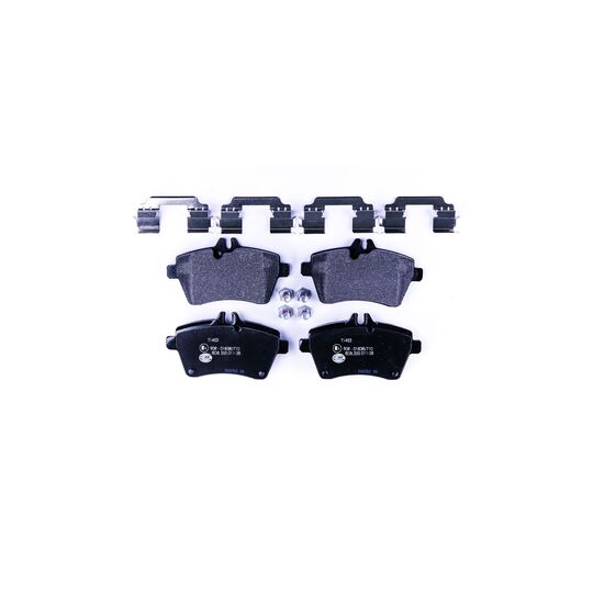 Hella Brake Pad Set, disc brake to suit Mercedes-Benz