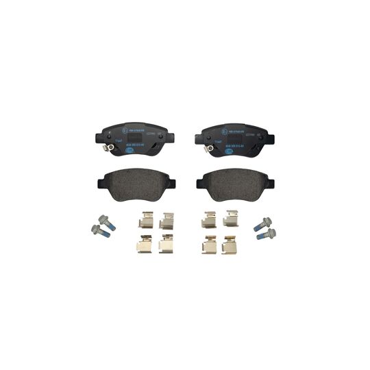 Hella Brake Pad Set, disc brake to suit Opel, Vauxhall