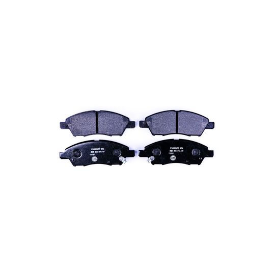Hella Brake Pad Set, disc brake to suit Nissan, Infiniti
