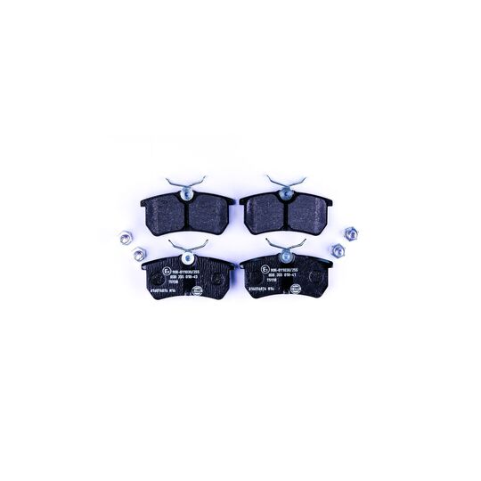 Hella 8DB 355 018-411 Brake Pad Set, disc brake to suit Ford