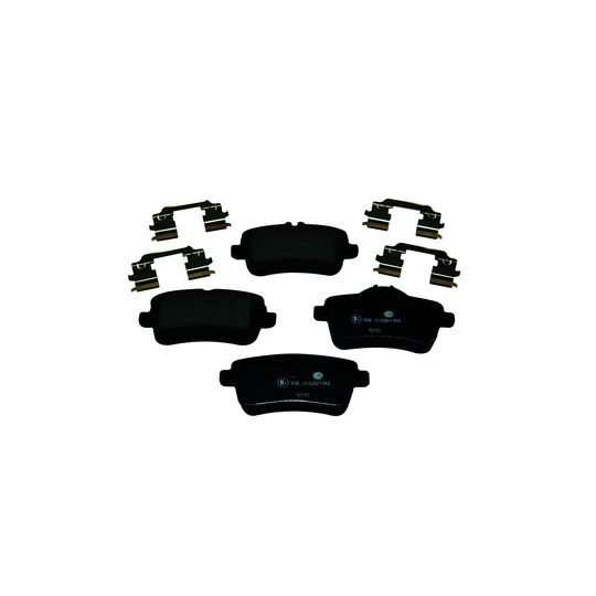 Hella Brake Pad Set, disc brake to suit Mercedes-Benz