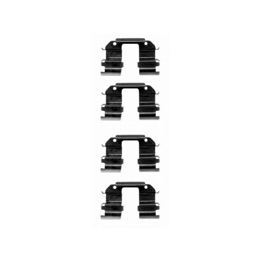 Hella Pagid Accessory Kit, disc brake pad