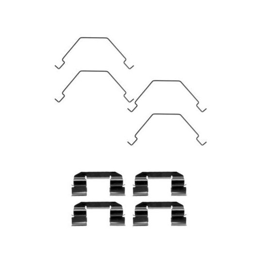 Hella Accessory Kit, disc brake pad