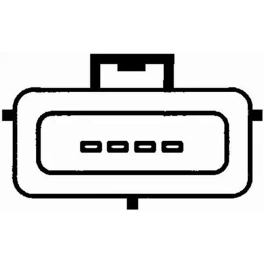 Hella Air Mass Sensor to suit Ford