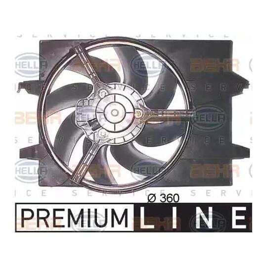 Hella Fan, radiator to suit Ford