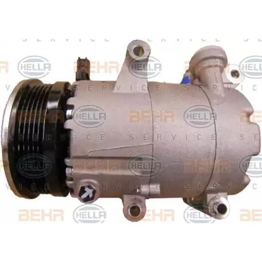 Hella 8FK 351 334-451 Compressor, air conditioning to suit Ford