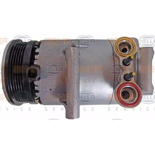 Hella 8FK 351 334-951 Compressor, air conditioning to suit Ford