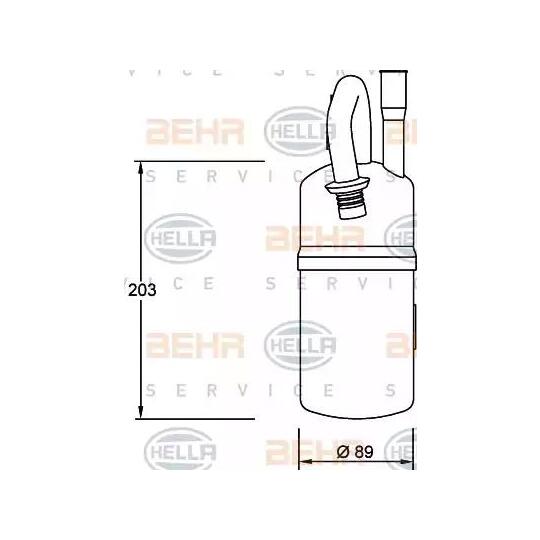 Hella Dryer, air conditioning to suit Ford