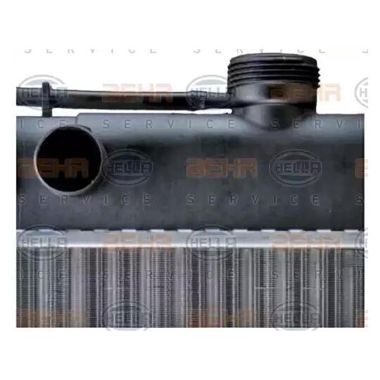 Hella Radiator, engine cooling to suit BMW