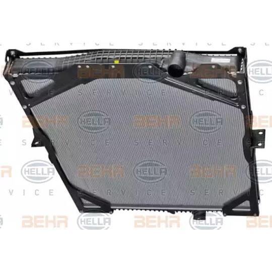 Hella Radiator, engine cooling to suit Volvo