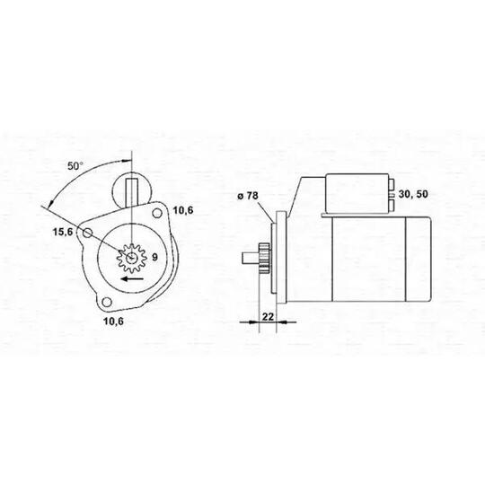 Valeo Starter to suit Opel