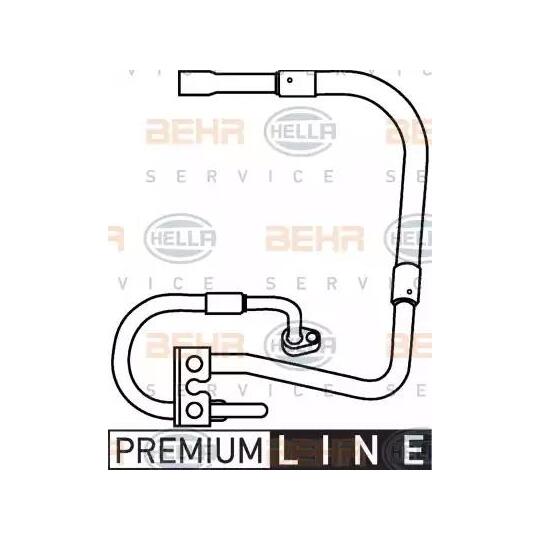 Hella High Pressure Line, air conditioning to suit Ford
