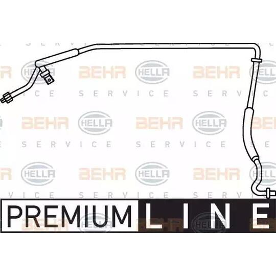 Hella High Pressure Line, air conditioning to suit Ford