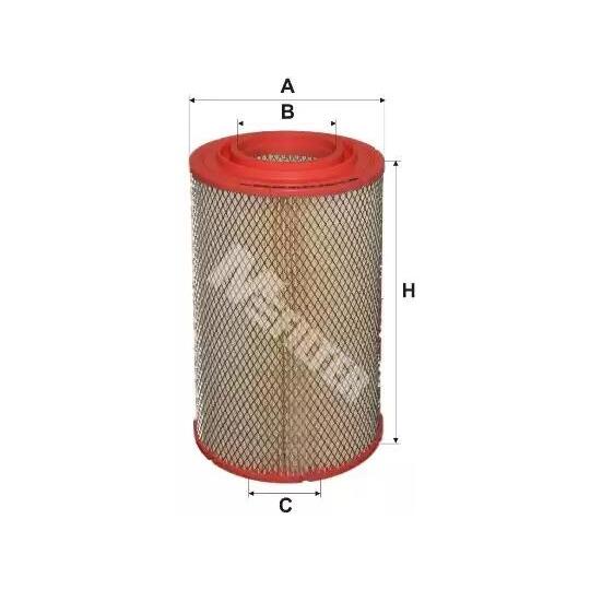 Mfilter Air filter to suit Peugeot, Fiat, Citroën/Peugeot