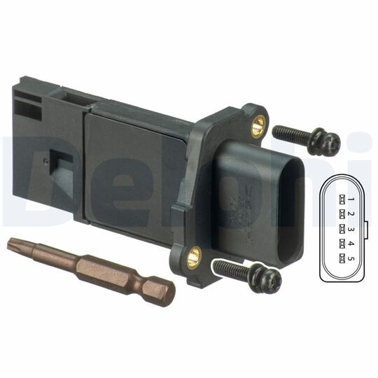 Delphi Air Mass Sensor to suit Audi, VW, Seat