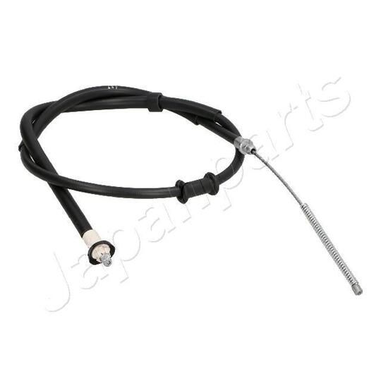 Japanparts Cable, parking brake to suit Ford