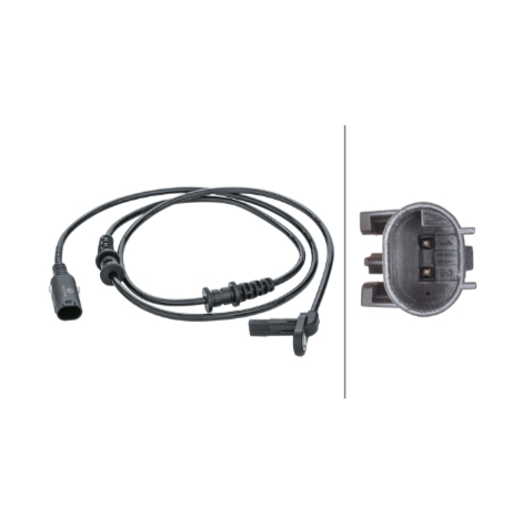 6PU 012 679-951 Hella RHS Wheel Speed Sensor to suit Mercedes Benz