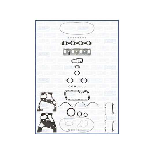 Ajusa Full Gasket Set, engine to suit Opel, Isuzu