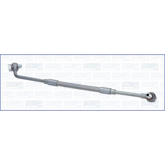 Ajusa Oil Pipe, charger to suit Ford