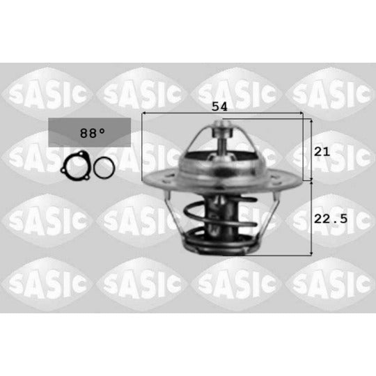 Sasic Thermostat, coolant to suit Ford, Nissan, Opel