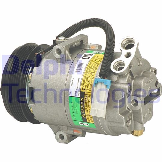 Delphi Compressor, air conditioning to suit Opel, Vauxhall