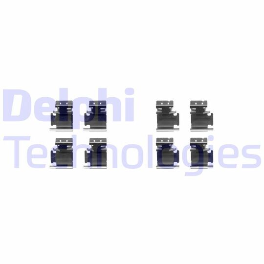 Delphi Accessory Kit, disc brake pad