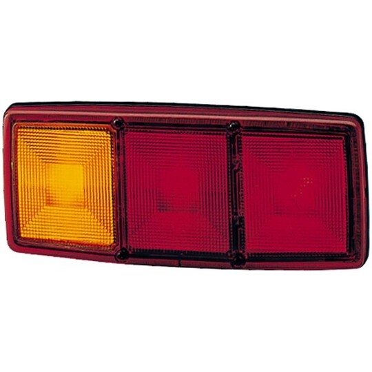 Hella Lens, combination rearlight to suit Mercedes-Benz, Claas, Daf