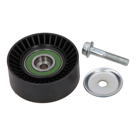 Maxgear Deflection/Guide Pulley, v-ribbed belt to suit Ford