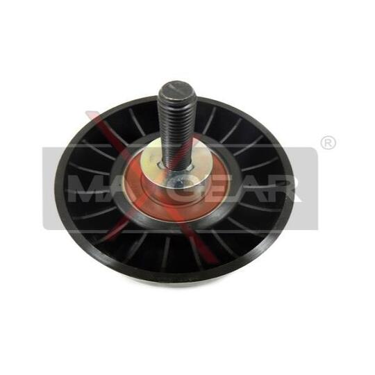 Maxgear Deflection/Guide Pulley, v-ribbed belt to suit Ford