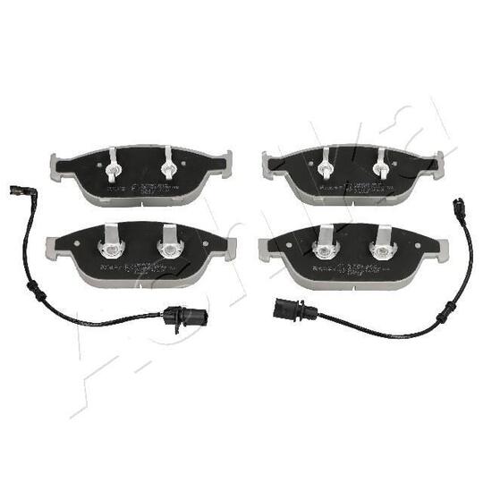 Ashika Brake Pad Set, disc brake to suit Audi, VW