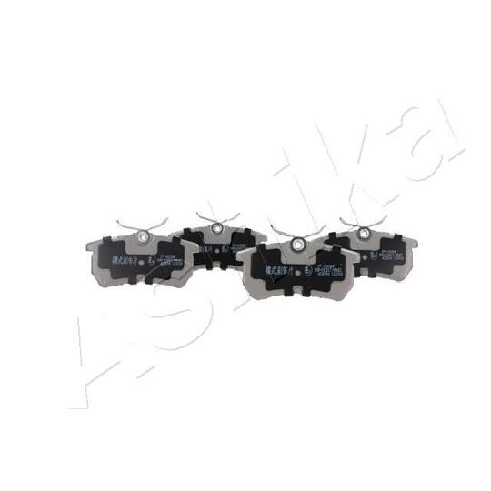Ashika 51-00-00005 Brake Pad Set, disc brake to suit Ford