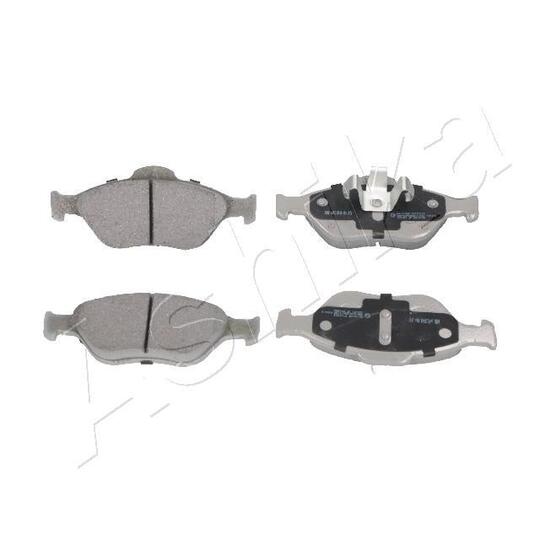 Ashika Brake Pad Set, disc brake to suit Ford, Mazda
