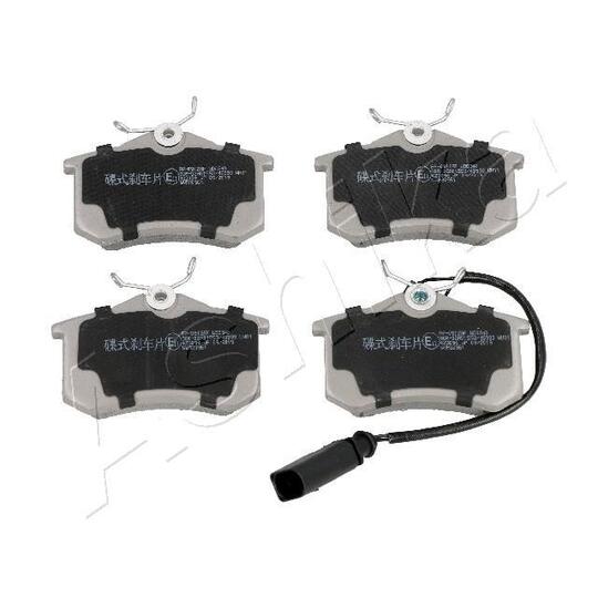 Ashika Brake Pad Set, disc brake to suit Ford, Audi, VW
