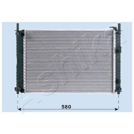 Ashika Radiator, engine cooling to suit Ford, Mazda