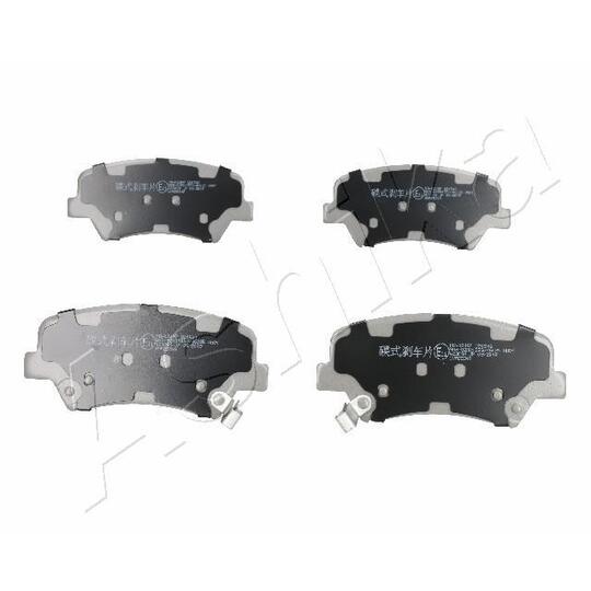 Ashika Brake Pad Set, disc brake to suit Hyundai, Kia