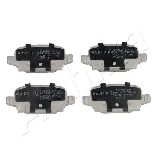 Ashika Brake Pad Set, disc brake to suit Opel, Vauxhall