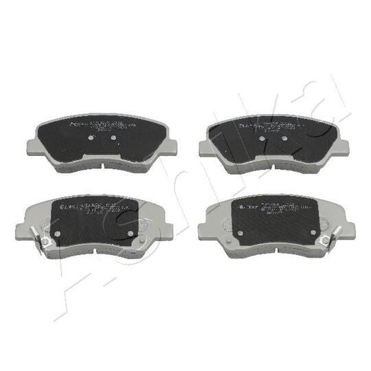 Ashika Brake Pad Set, disc brake to suit Hyundai, Kia