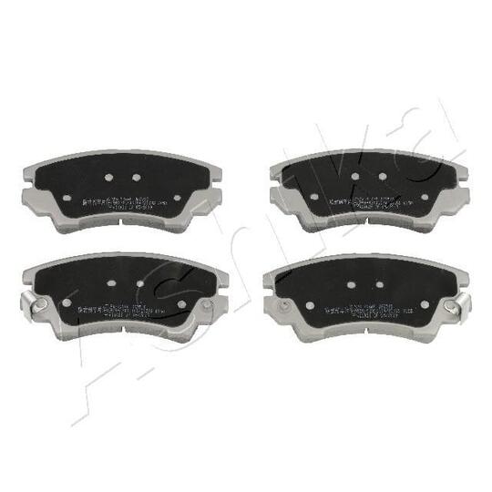 Ashika Brake Pad Set, disc brake to suit Chevrolet, Opel, Vauxhall