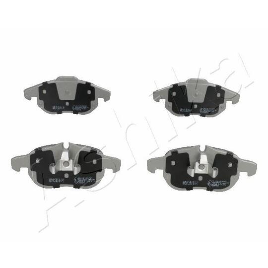 Ashika Brake Pad Set, disc brake to suit Chevrolet, Opel, Vauxhall