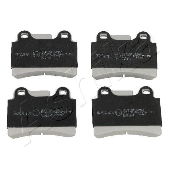 Ashika Brake Pad Set, disc brake to suit VW