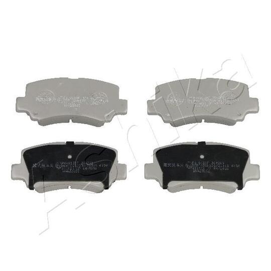 Ashika Brake Pad Set, disc brake to suit Suzuki