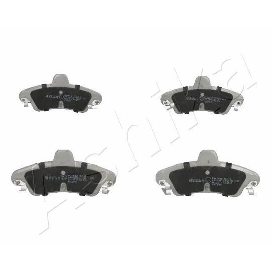 Ashika Brake Pad Set, disc brake to suit Ford