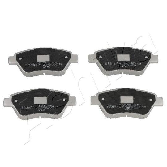 Ashika Brake Pad Set, disc brake to suit Fiat, Lancia