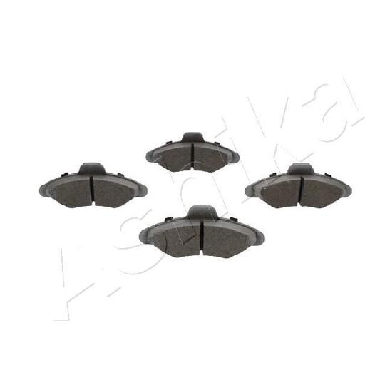 Ashika Brake Pad Set, disc brake to suit Ford